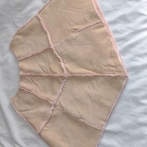 UGG Australia Pink & Tan Pancho with Hand Pockets